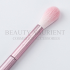 SA8000 Fluffy Highlighter Makeup Brush With Pearl Pink Wooden Handle