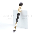 ISO9001 ISO14000 Double Ended Makeup Brush Dual Ended Foundation And Concealer Brush